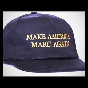 Marc Jacobs NWT black hat - "Make America Marc..."
